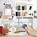 Key Finder Smart Tracker, H+LUX Phone Finder Bluetooth Key Finder with Anti-Lost Alarm Reminder, Replaceable Battery and App Control for Phone, Car Key, Wallet, Backpack, Luggage, Black