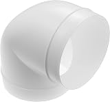 Repa Market 90 Degree 6 inch 150mm Plastic Ducting Elbow Ventilation Connector view 7