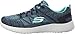 Skechers Sport Women's Burst Fashion Sneaker,Navy/Aqua,9 M US