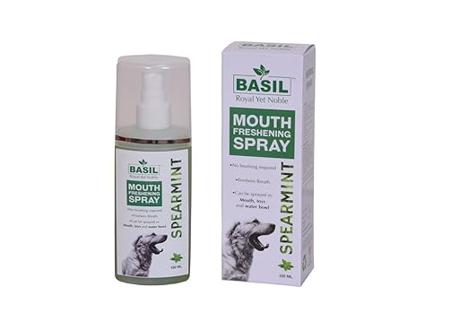 Basil Mouth Freshening Spray For Dogs (Cinnamon)