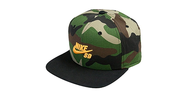 nike camo snapback