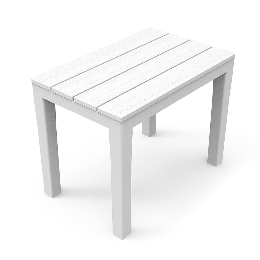 PROSERVICE S.R.L (IPE)- White Timor Bench 60x38,5x45, Multicoloured, 123