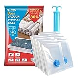 Vacuum Storage Bags,8 Pack (Small,24"x16"),Space