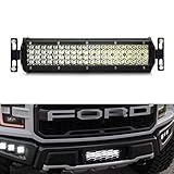 iJDMTOY Behind Lower Grille Mount 12-Inch LED Light