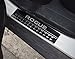 Weigesi Steel Door Sills Scuff Plate for Nissan Rogue 2014-2019 2020 Accessories Black