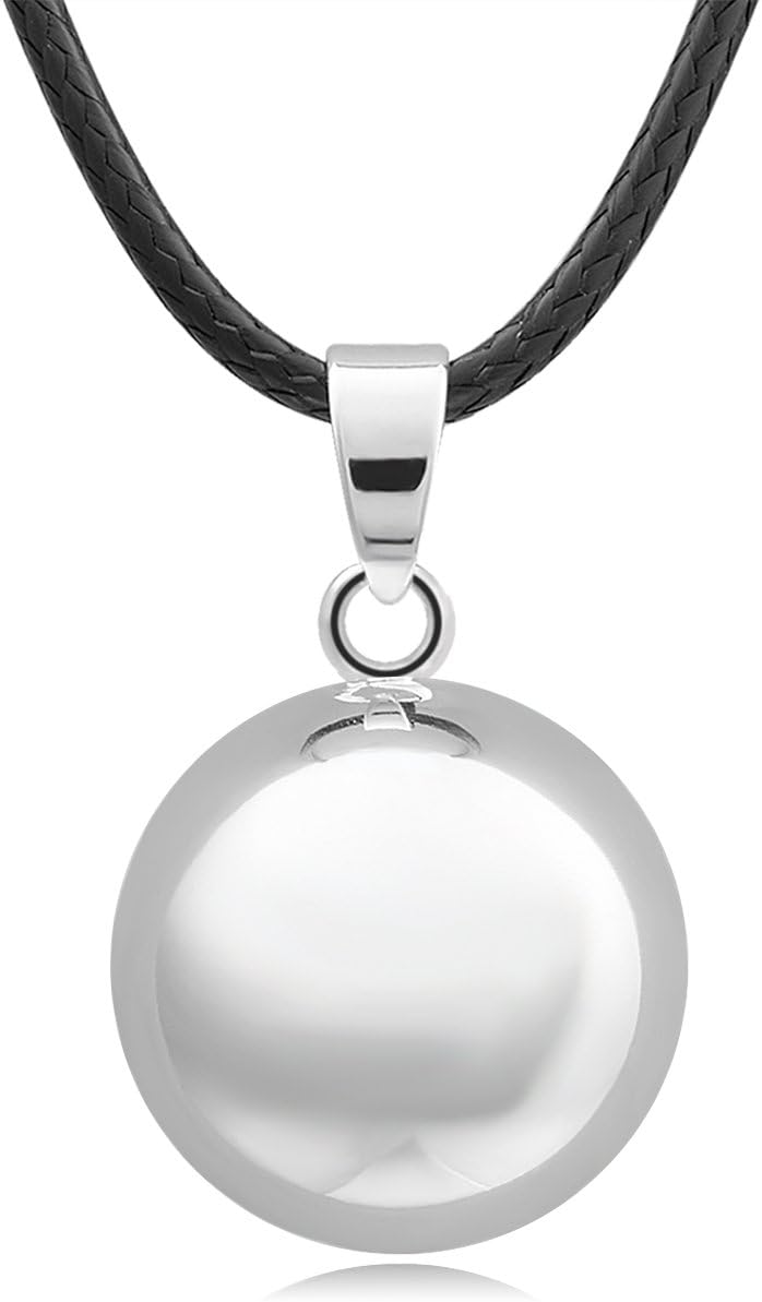 EUDORA Harmony Ball Pendant Necklace for Women Angel Sounds Maternity Jewellery