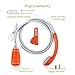 Portable Camping Shower,Acetek Upgraded USB Rechargeable Battery Powered Outdoor Handheld Shower with 2200mAh Battery Pack, 200cm Hose Shower Head for Outdoor Backpacking Travel, Camping, Hiking,Garde