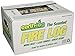Earthlog , EL1000, Scented Manufactured Fire Log, Case, White-Green-Yellow Box, 12.75 