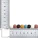 Linsoir Beads Colorful 10mm Lava Rock Essencial Oil Diffuser Beads Healing Stone Loose Beads 40cm/strand