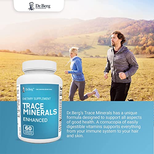 Dr. Berg's Trace Minerals Enhanced Complex Complete with 70+ Nutrient