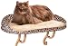K&H Pet Products Deluxe Kitty Sill Cat Window Hammock Perch with Removable Bolster