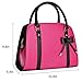 COOFIT Lady Handbag Little Bow Leisure Top-Handle Bags Shoulder Bag Purse (Rose)