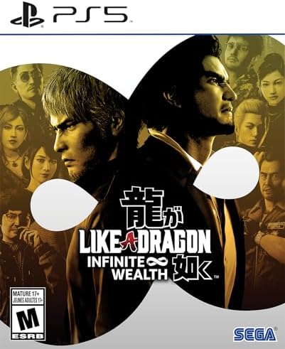 PS4＋その他 Amazon.com: Like a Dragon: Infinite Wealth - Compatible for PS4