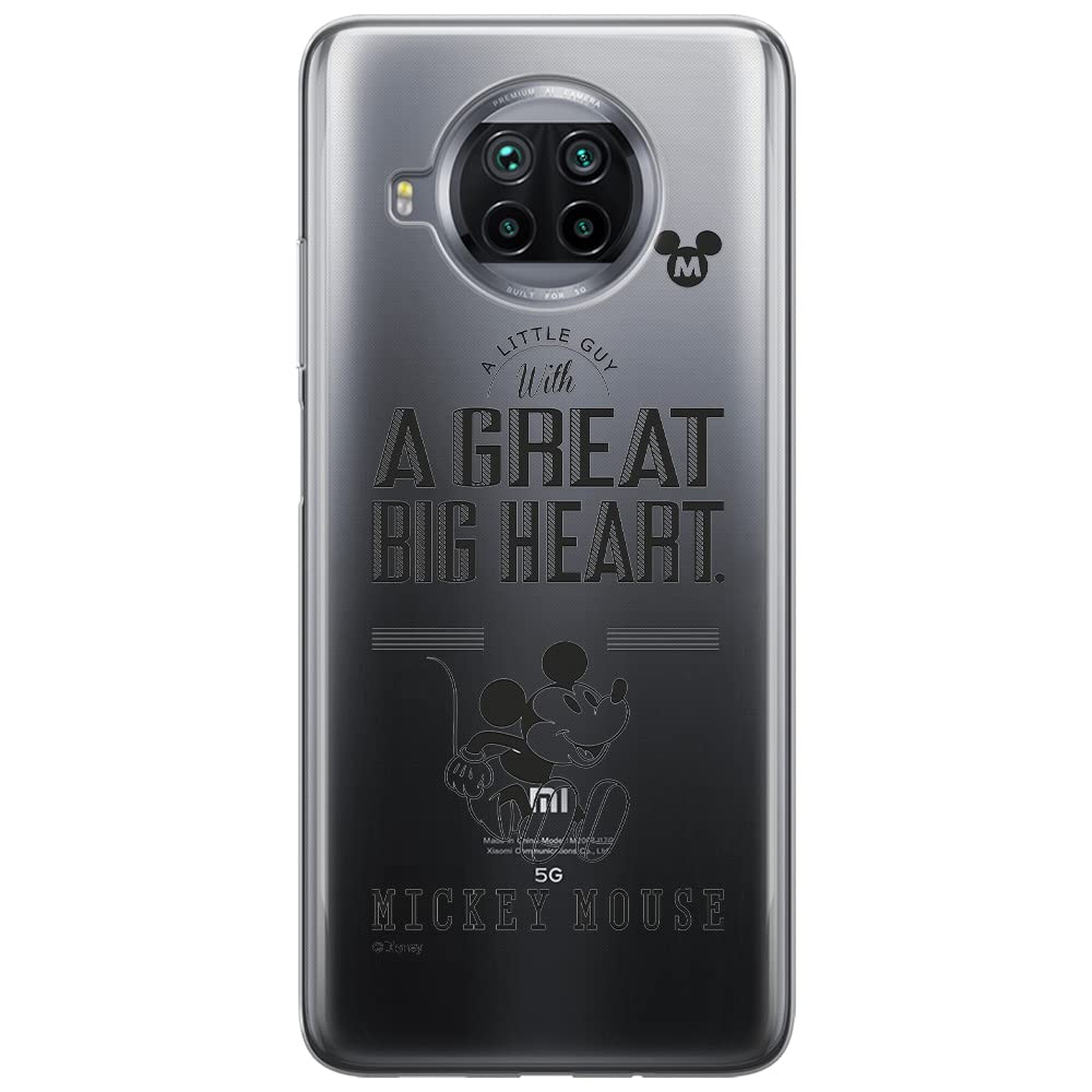 ERT GROUP mobile phone case for Xiaomi MI 10T LITE/REDMI NOTE 9 PRO 5G original and officially Licensed Disney pattern Mickey 006 adapted to the shape of the mobile phone, partially transparent — image 1