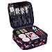 Goriest Makeup Bag ,Cosmetic Bags travel Makeup Train Case Travel Portable Handbag Storage Bag Large Organizer with Adjustable Dividers