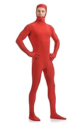 ATHX Men's and Women's Spandex Open Face Bodysuit
