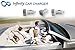 Lightning Fast Car Charger - For Apple iPhone/iPad/iPod/Samsung/Galaxy/Nexus/Nokia/Sony/LG/Motorola/Kindle/HTC/MP3 Player Android - Best New Universal - Super Small Size, Quick Charge