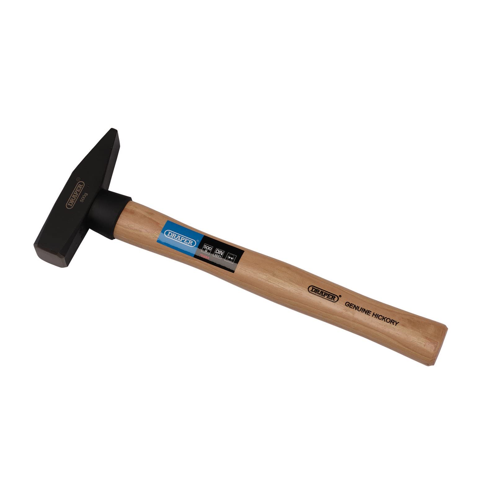 Draper 70484 Locksmith Hammer with Hickory Shaft, 500g,Black