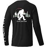 Palmyth Fishing Shirts for Men Long Sleeve Sun Protection Shirts UV UPF 50+ T-Shirt Quick Dry