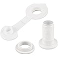 Cooler Drain Plug Assembly Replacement for Coleman Xtreme Coolers 50 qt, 58 qt, 82 qt, Drain Plug Replacement for Cooler, Cooler Accessories Also Fit for Rubbermaid Cooler - 1.5" Shaft Length