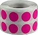 Hot Pink Color Coding Labels Round Circle Dots 1/2 Inch 1,000 Total Adhesive Stickers