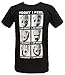 Marvel Guardians Of The Galaxy 2 Face Of Groot I Feel T-shirt (Black, Medium)