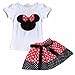 iEFiEL Baby Cute Polka Bow Shorts Pants Set Cartoon Tutu Skirt
