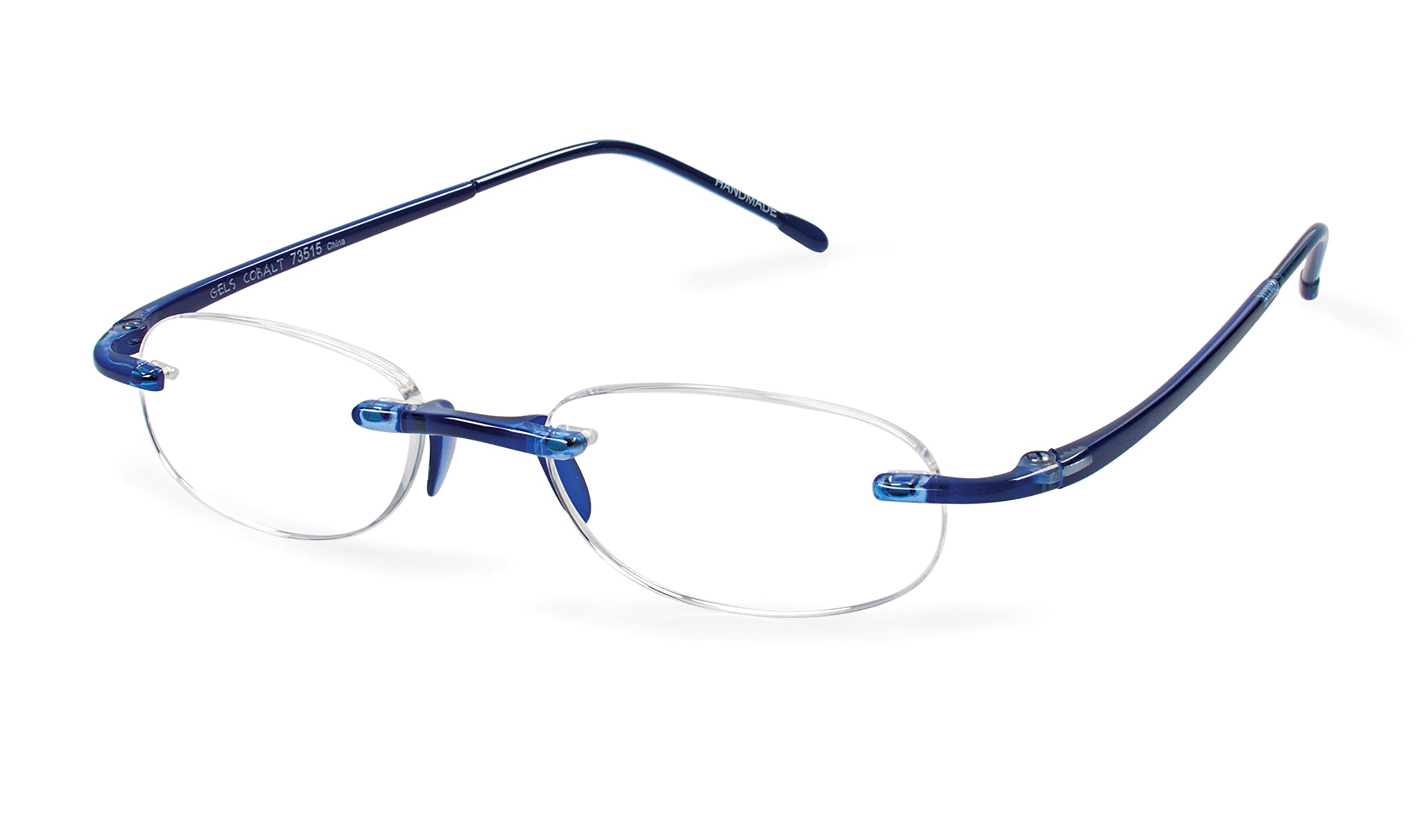 Photo 1 of Scojo New York Gels Original Reading Glasses | 2.5x COBALT | Readers for Men & Women | Stylish, Scratch-Resistant Lenses