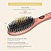 Straightening Brush 2.0, GLAMFIELDS Hair Straightener Iron Brush with Double Negative ions Anti-scald Faster Heating MCH Ceramic Technology 110-240V Travel Size Auto Shut Off Temperature Lock Functionthumb 2