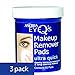 Andrea Eye Q's Ultra Quick Eye Makeup Remover Pads, 65-Count (Pack of 3)