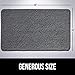 GORILLA GRIP Dog Doormat, Absorbent Doormats for Muddy Dogs Paws, 60x36 Machine Washable Soakstopper Rugs, Cleaner Floors, US Designed Pet Bed Door Mat, Indoor Entrance Pets Rug, Brown