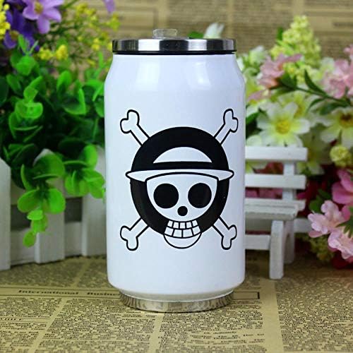 Outdoor Sports Cup One Piece Cup Coffee Cup Cans Anime Cup with lid,300ml,1