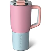 BrüMate Müv - 25oz 100% Leak Proof Insulated Coffee Mug with Handle & Lid - Stainless Steel Coffee Travel Mug - Double Walled Coffee Cup (Eclipse)