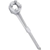 Mellbree Aluminum Bung Wrench Drum Opener Tool For 55 Gallon Barrels | Fits 2 Inch and 3/4 Inch bung caps; For 10, 15, 20, 30, 50, 55 gallon barrels