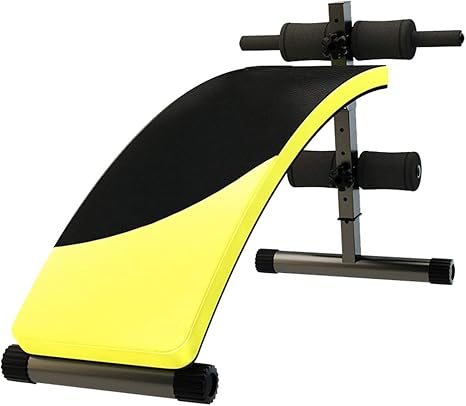 Amazon Co Jp 筋力トレーニング フィットネス トレーニング ベンチプレスチェア 腹筋椅子 腹筋トレーニングチェア 成人フィットネスチェア 筋力トレーニングシート 男女別フィットネスベンチ ジム用品 Color Yellow Size 130cm 48cm 65cm ホーム キッチン
