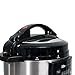 Elite Platinum EPC-414 4 Quart Electric Pressure Cooker, Black (Stainless Steel)