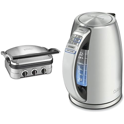 Cuisinart Panini Press, Stainless Steel Griddler, Sandwich Maker