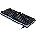 LexonElec Wired Gaming Keyboard Ajazz AK33 Blue LED Backlit 82 Keys USB Mechanical Pro Gamer Keypad for Office Typists Playing Game (Blue Switch, Black & RGB LED)thumb 2