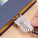 JoyTong Metal Bookmarks Ruler Set for Kids Women Girls Drawing - Book Marker Stencils Drafting Supplies