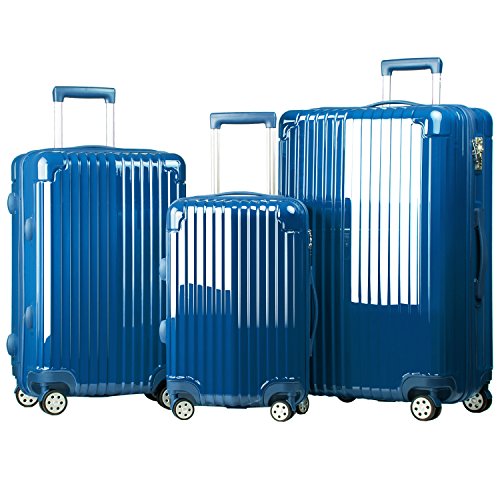 Merax Dawnrise Luggage Set 3 Piece Suitcase ABS+PC with TSA Lock and Dual Spinner Wheels Merax Dawnrise Luggage Set 3 Piece Suitcase ABS+PC with TSA Lock and Dual Spinner Wheels