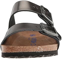 Birkenstock Unisex Arizona Metallic Anthracite