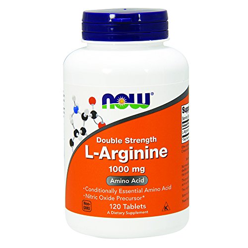 NOW L-Arginine 1000 mg, 120 Tablets