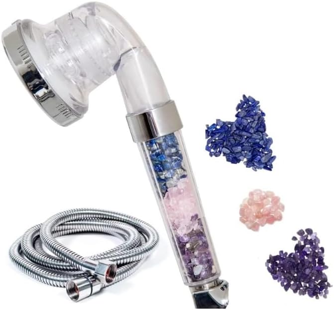 Hairstore Ionic Shower Head with 1.5m Hose, 1 Mode Filtration Shower Spray