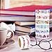 Washi Tape 24 Rolls - Washi Masking Tape Set Decorative Craft Tape for Arts and Crafts Decoration Tape Adhesive School Supplies