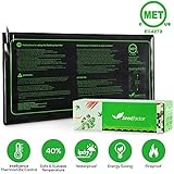 MET certified Seedling Heat Mat, Seedfactor Waterproof Durable Germination Station Heat Mat, Warm Hydroponic Heating Pad for Indoor &amp; Outdoor Home Gardening Seed Starter(10" x 20")