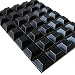Rubber Feet for Electronics - 84 Pack - Black Rubber Feet Adhesive Rubber Bumper - Tall Square Self Stick Bumpers - Black Bumper Pads primary