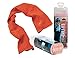 Ergodyne Chill Its 6602 Cooling Towel, Long Lasting Cooling Relief Orange 29.50