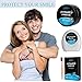 Teeth Whitening Powder Activated Charcoal Coconut -2.1oz(60g)-Teeth Whitening Kit-Bamboo Toothbrush and Teeth Floss Teeth Whitener - Tooth Powder-Oral Care Teeth Stain Remover Gift for Mother(MINT2)