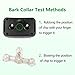 ASKALI NEWEST 2018 RECHARGEABLE Bark Collar Shock Collar - Smart Detection Chip - Dual Stop Anti-Barking Mode: Beep/Vibration, Shock for All Dogs - IPX7 Waterproof - No Bark Safe Training