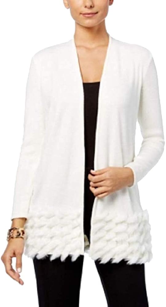 Cloud Alfani Womens Petite Faux-Fur 